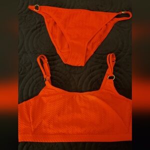 Bravissimo Underwire Bikini Top 34D & Bikini Bottom Large NWOT
